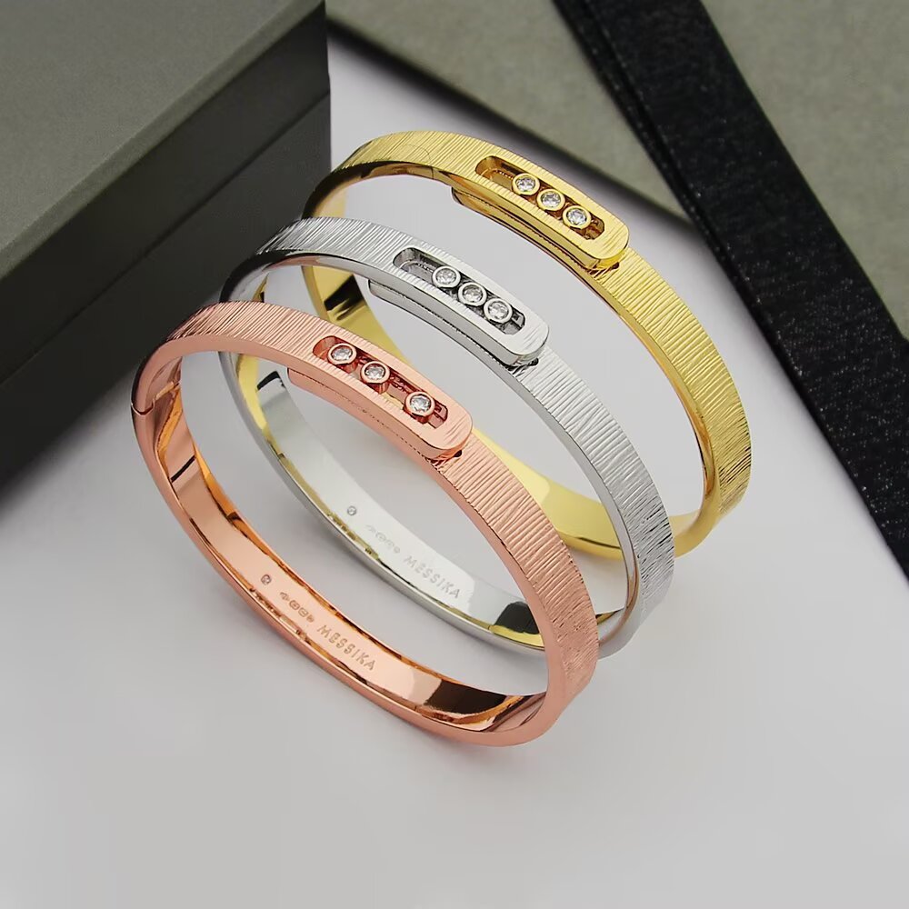 [Elowen Schmuck]Move Noa Ciselé Armreif