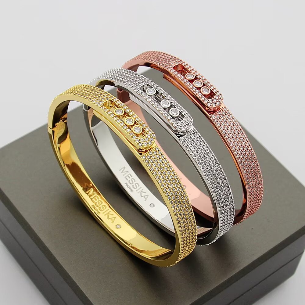 [Elowen Schmuck]Move Noa Voll-Pavé-Diamant-Armreif