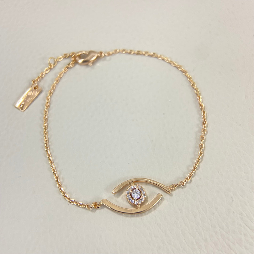 [Elowen jewelsry]Lucky Eye Pave-Set Diamond Bracelet