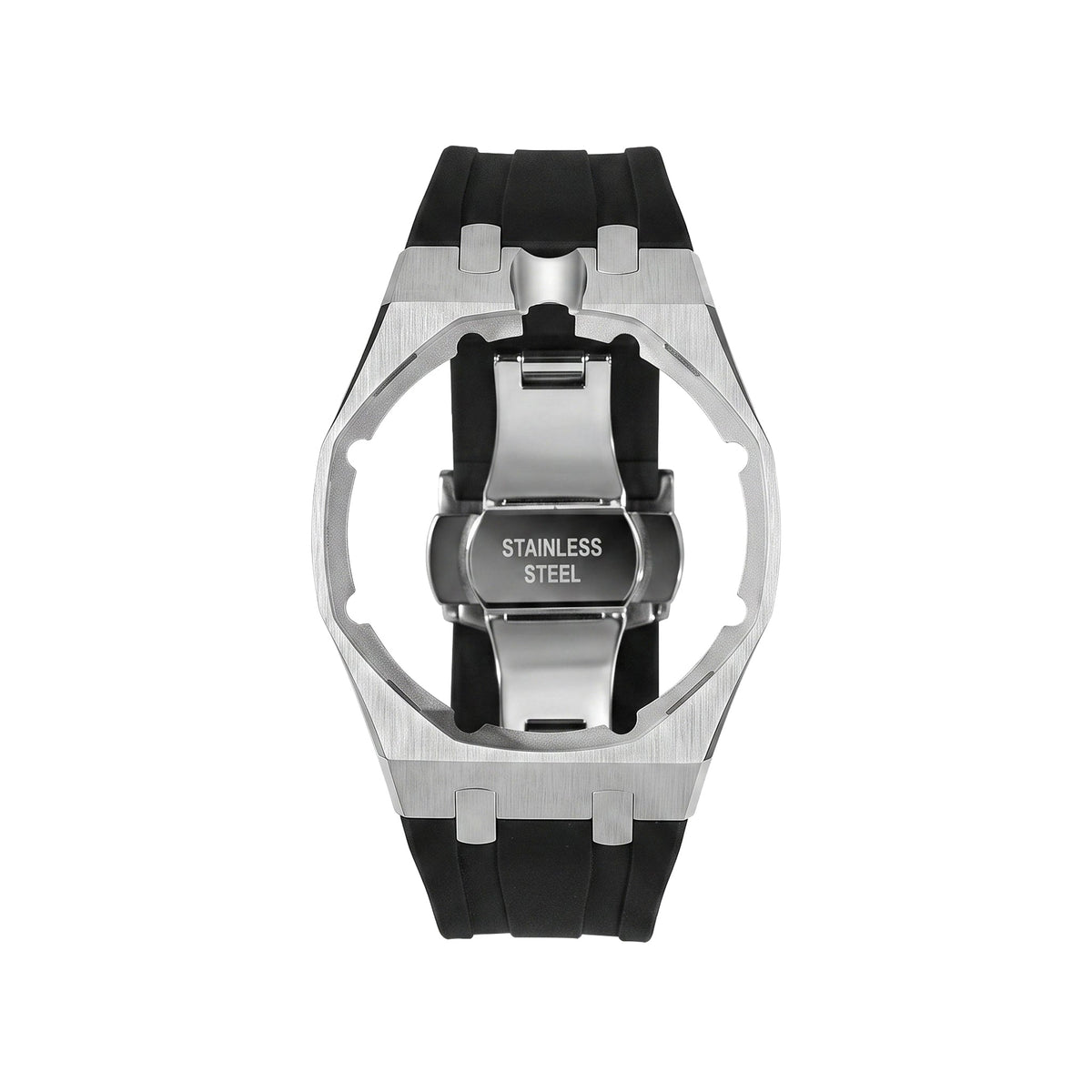 Royal Oak Pop Exklusives Stahlgehäuse & Silikonarmband mit Halterung