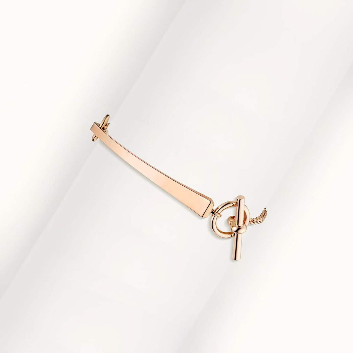 [Elowen jewelsry]スクエアコーンスタッド付きCLOU DE FORGE ブレスレット