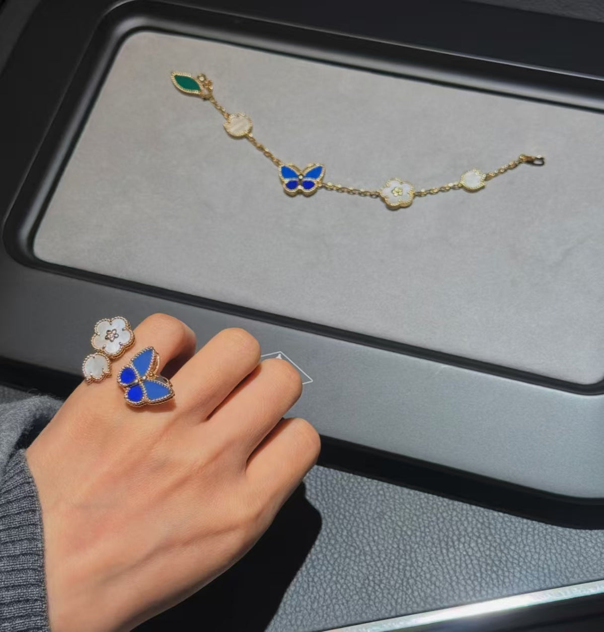 [Elowen Schmuck] GLÜCKSFRÜHLINGS-GOLDREIF