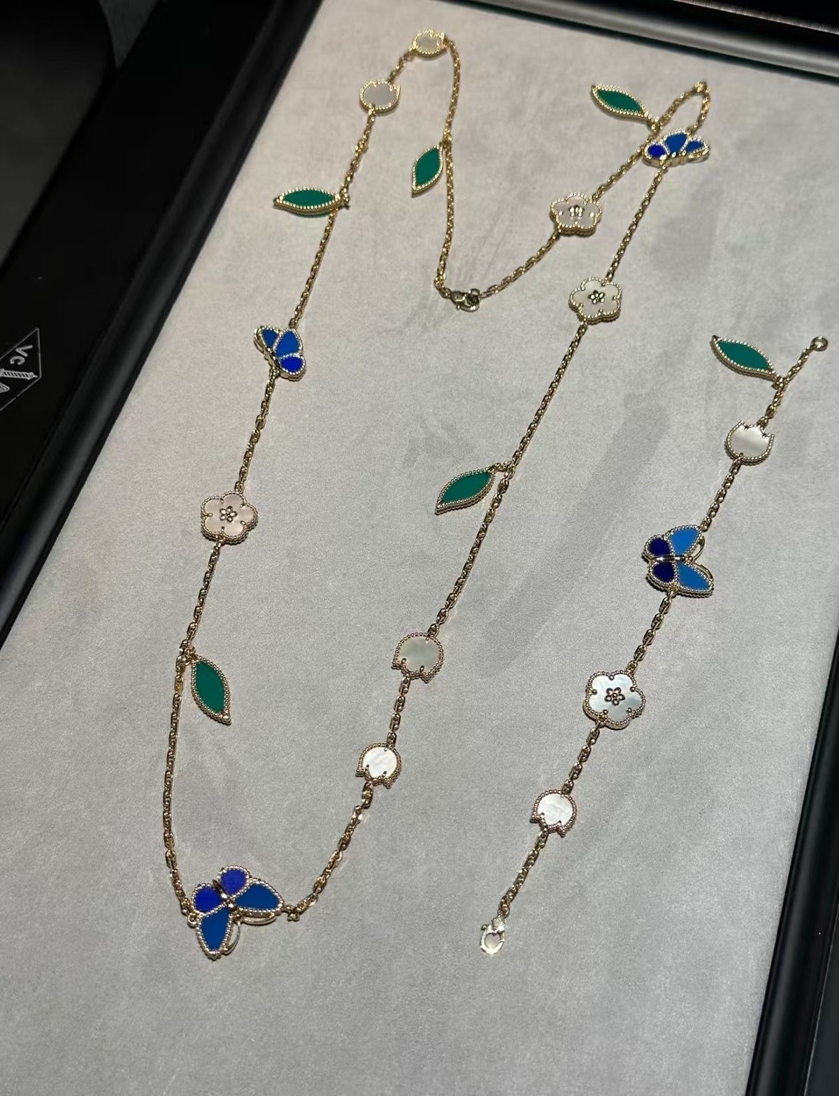 [Elowen jewelsry ]LUCKY SPRING GOLD  MOTIFS  NECKLACE