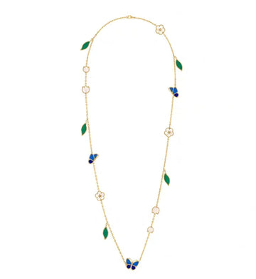 [Elowen jewelsry ]LUCKY SPRING GOLD  MOTIFS  NECKLACE