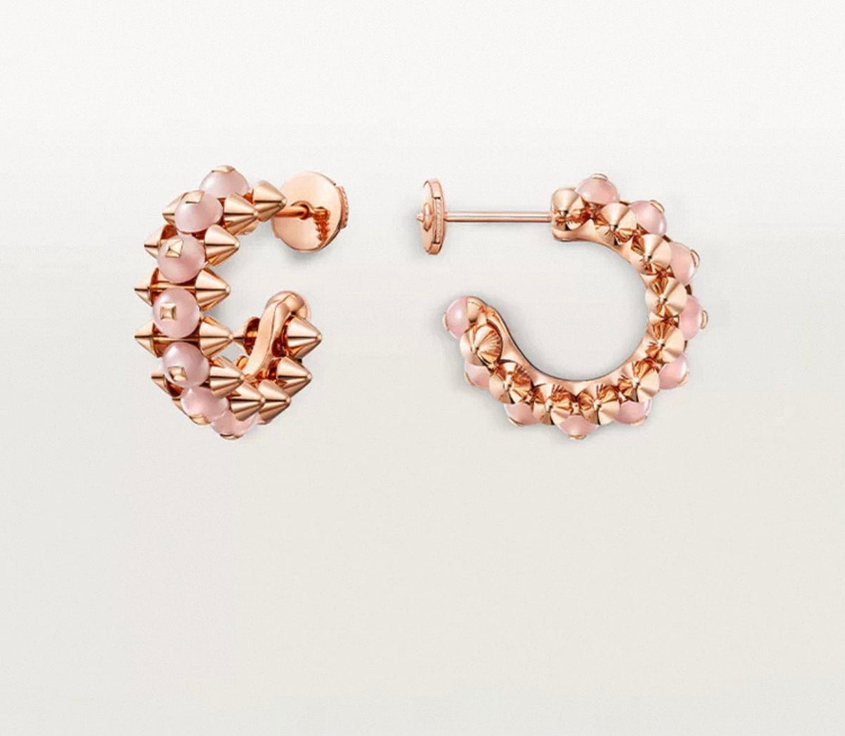 [Elowen jewelsry]クラッシュ コレクション アゲート カルセドニー スタッドピアス
