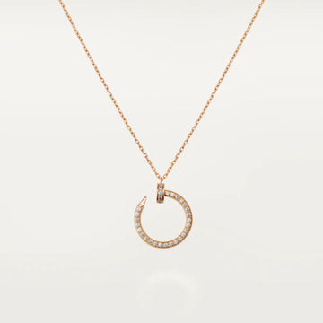 {
  "Elowen jewelsry": "Elowen ジュエリー",
  "JUSTE NECKLACE PINK GOLD DIAMONDS": "JUSTE ネックレス ピンクゴールド ダイヤモンド"
}