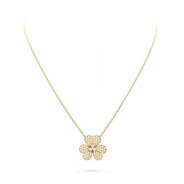 [Elowen Schmuck] BLUMEN-DIAMANTHALSKETTE