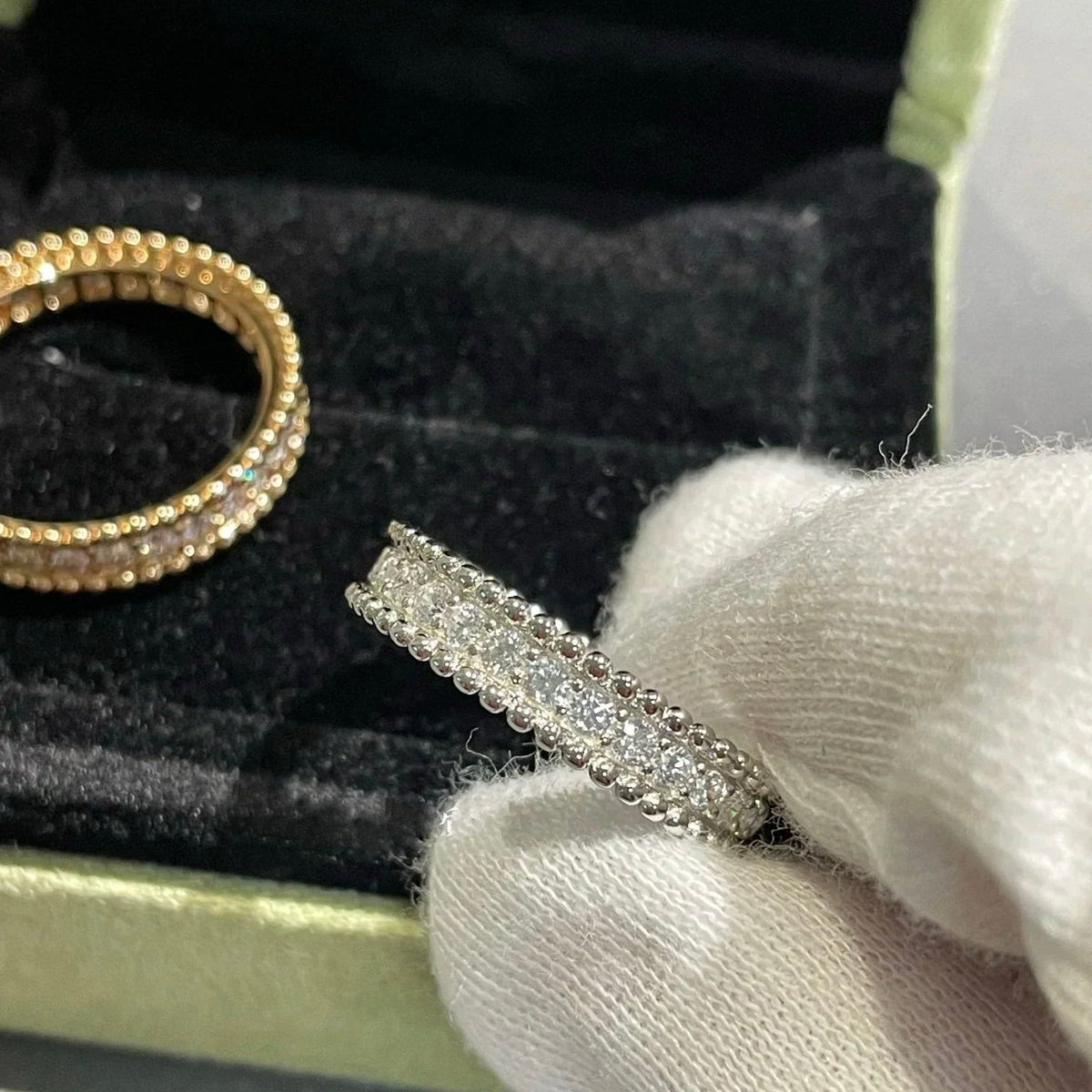 [Elowen jewelsry ]PERLEE DIAMOND SILVER RING