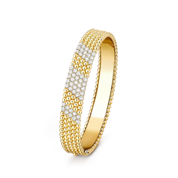 [Elowen jewelsry] FÜNFREIHIGES DIAMANTARMBAND