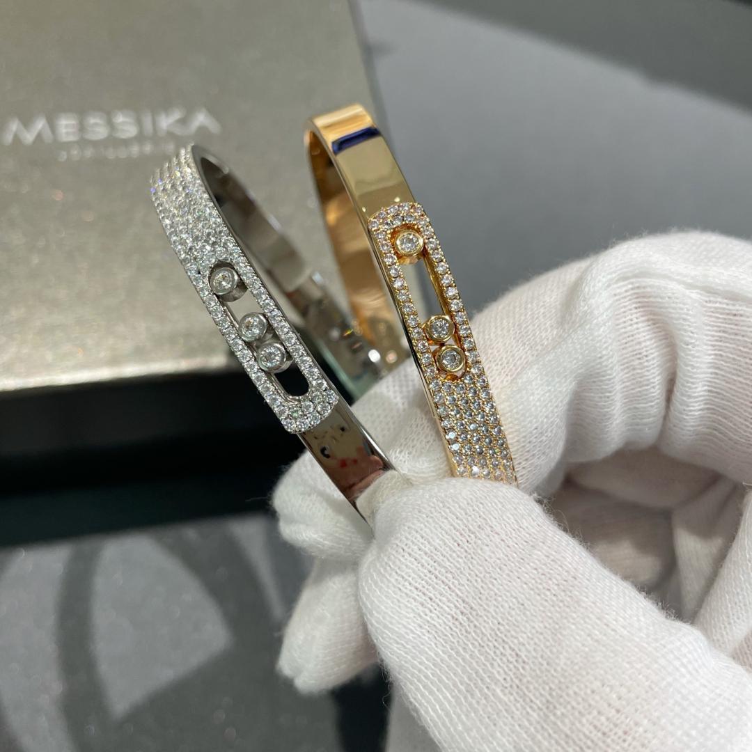 [Elowen Schmuck]Move Noa Roségold Pavé-Diamant-Armreif