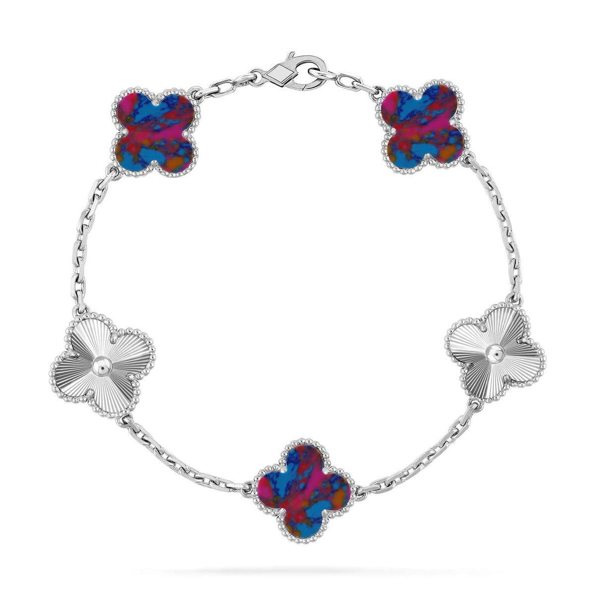 {
"Elowen jewelsry ": "Elowen Schmuck ",
"CLOVER 5 MOTIF COLOR GEMSTONES BRACELET COLLECTION": "KLEEBLATT 5-MOTIV EDELSTEIN-ARMBAND KOLLEKTION"
}