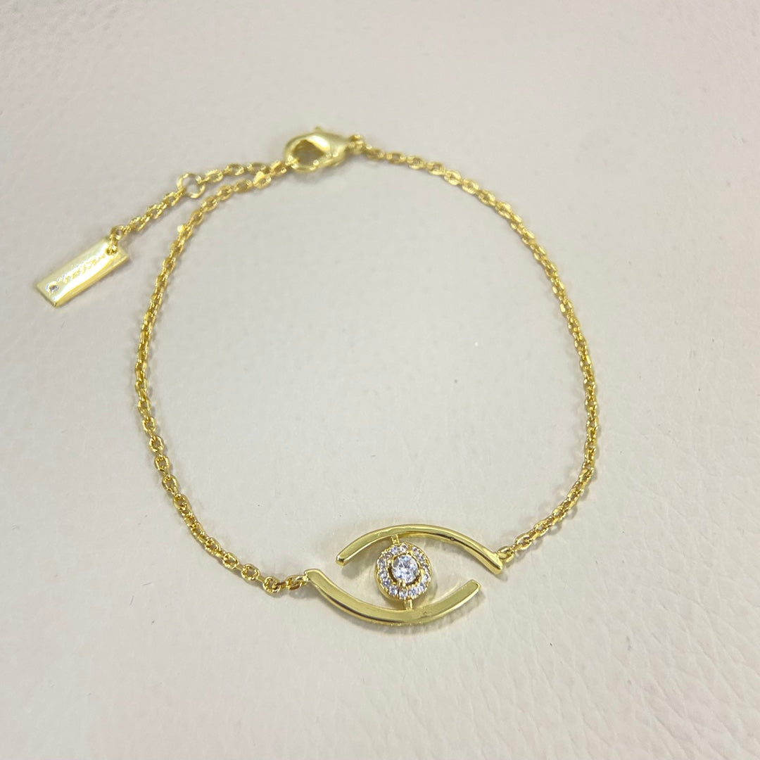 [Elowen jewelsry]Lucky Eye Pave-Set Diamond Bracelet
