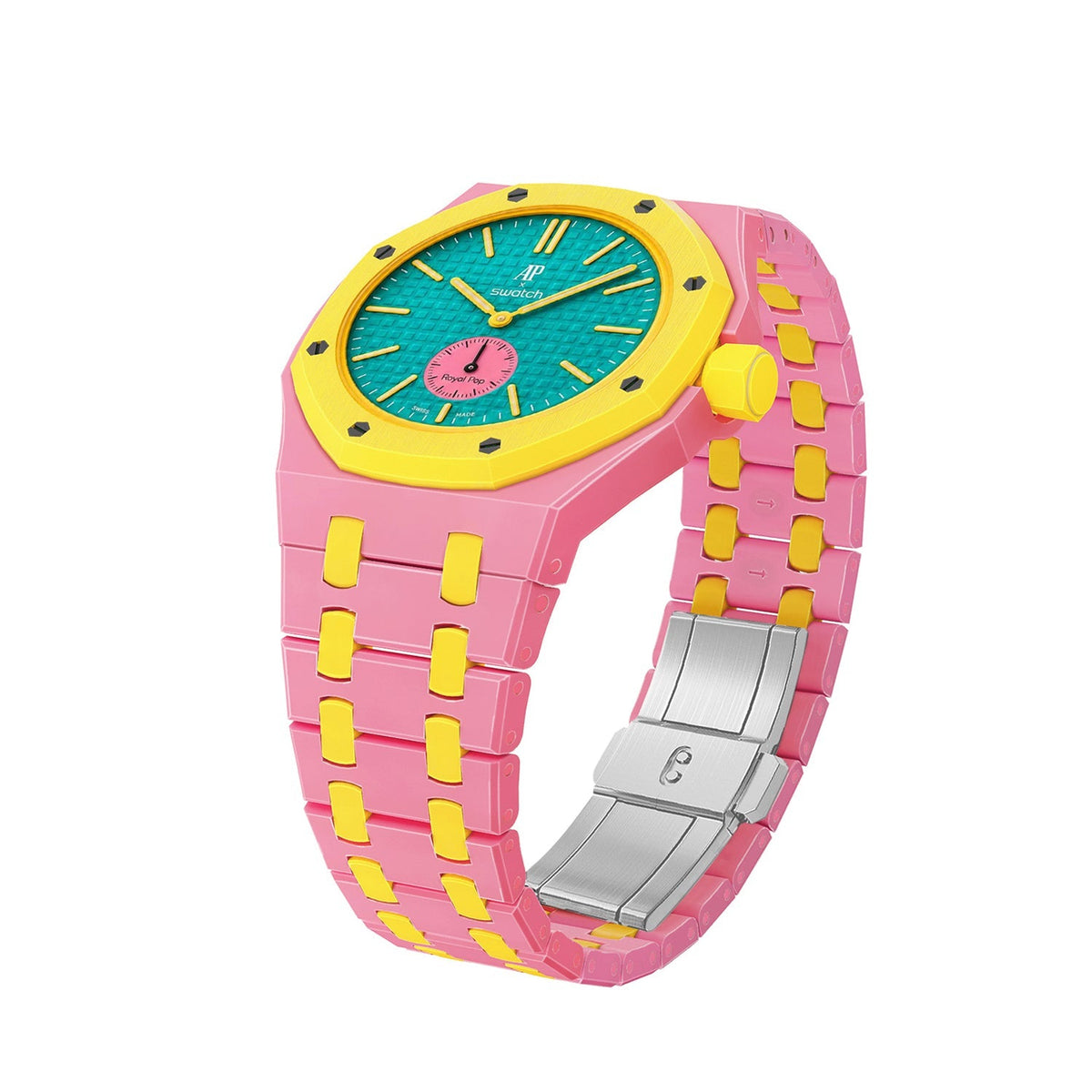 Royal Oak Pop Exklusives Biokeramik-Gehäuse & Biokeramik-Armband in verschiedenen Farben