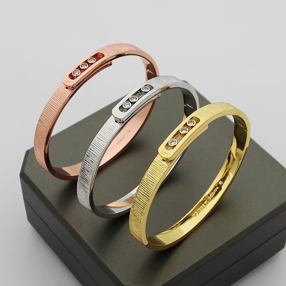 [Elowen Schmuck]Move Noa Ciselé Armreif