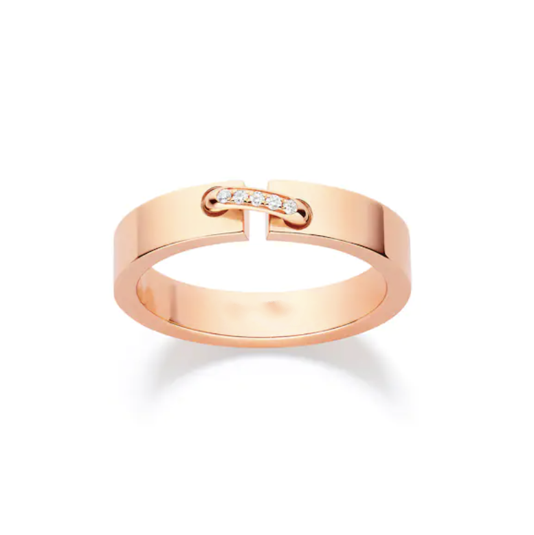 [Elowen jewelsry ]ALLIANCE LIENS VIDENCE DIAMOND 4MM RING