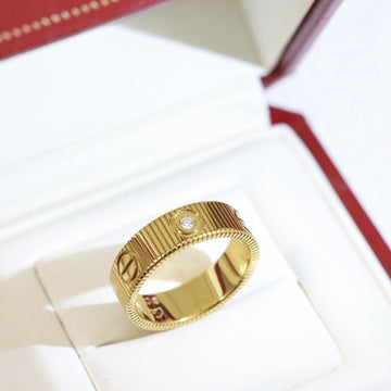[Elowen jewelry]LOVE 6.5MM アンリミテッド 3ダイヤモンド リング