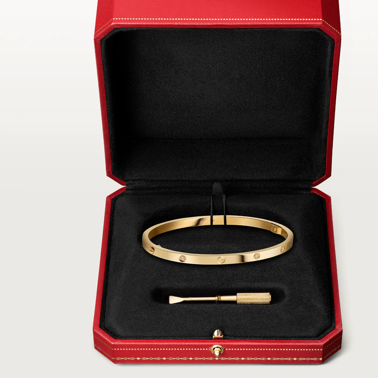 [Elowen Schmuck] LIEBESARMBAND 3,65 MM 6 DIAMANTEN