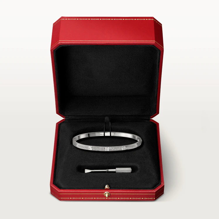 [Elowen Schmuck] LOVE ARMBAND 3,65 MM MIT DIAMANT-PAVÉ