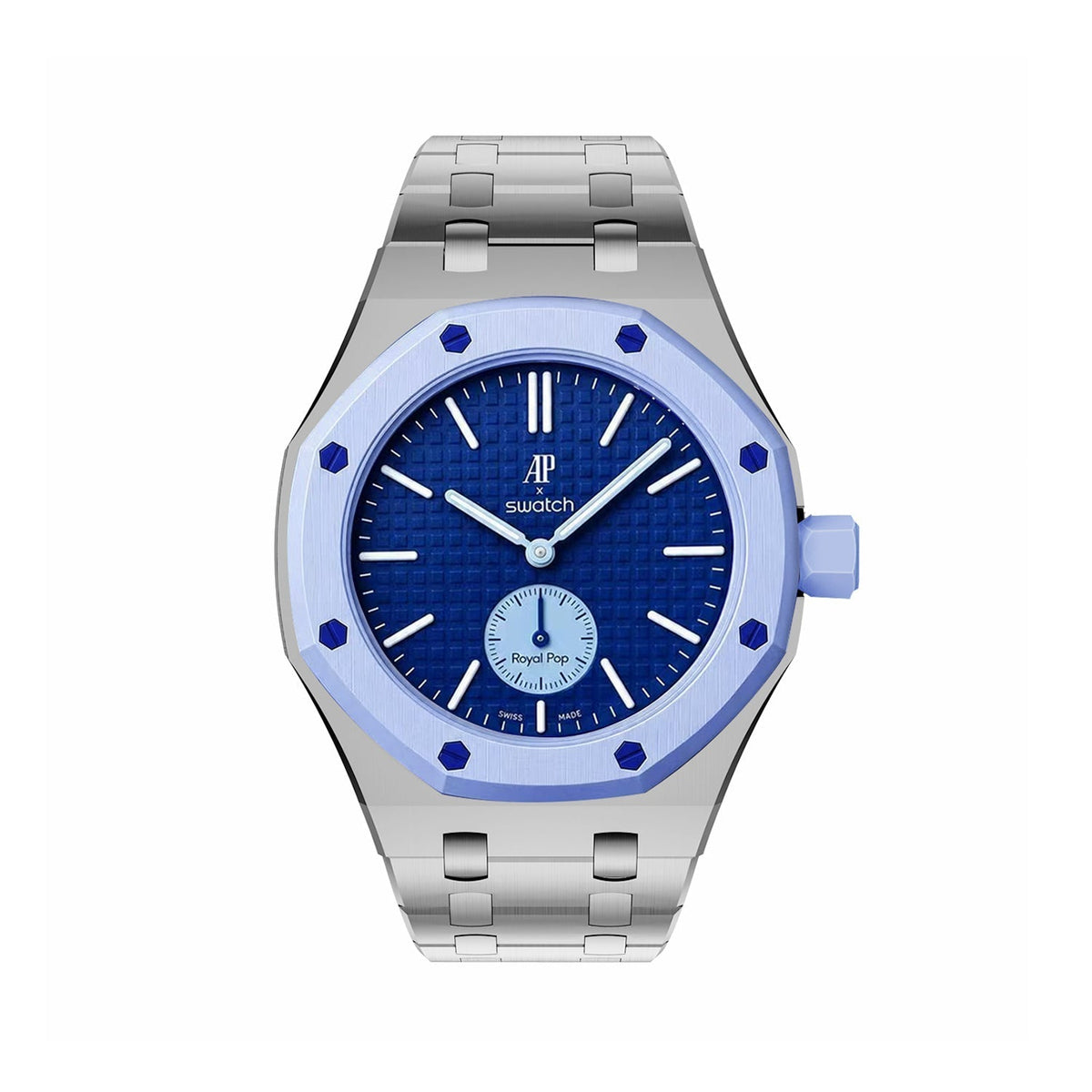 Royal Oak Pop Exklusiv, Stahlgehäuse & Silikonarmband