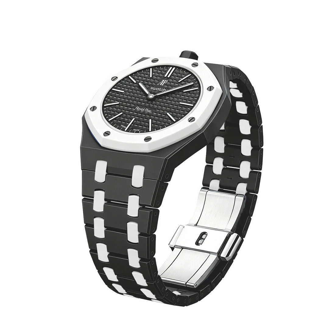 Royal Oak Pop Exclusive Bioceramic Case & Bioceramic Strap Mix Color