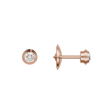 [Elowen Schmuck]D'AMOUR 5MM DIAMANT-OHRSTECKER