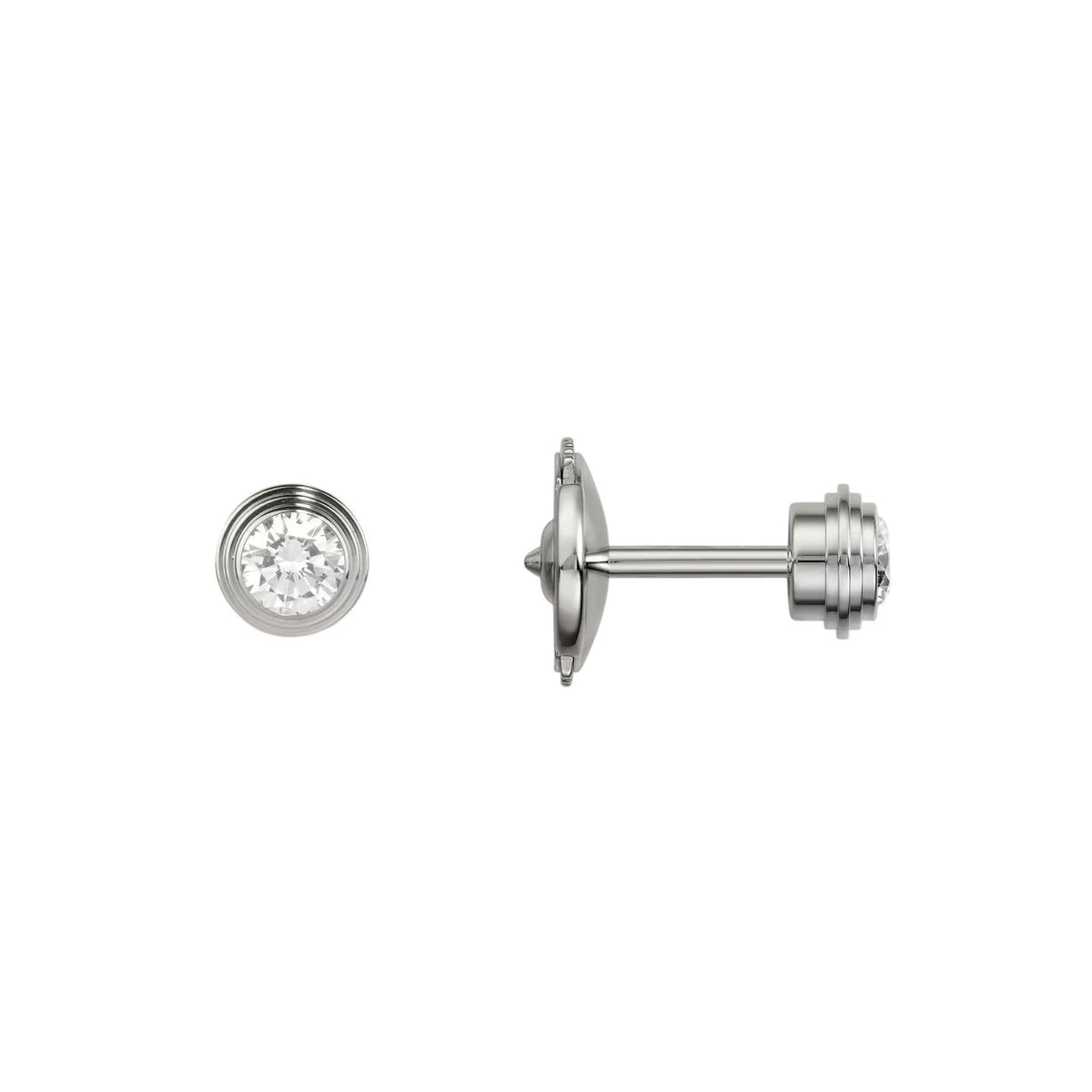 [Elowen Schmuck]D'AMOUR 5MM DIAMANT-OHRSTECKER