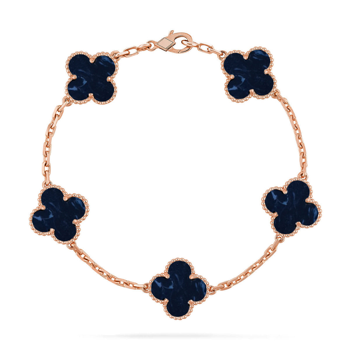[Elowen jewelsry ]CLOVER 5 MOTIF PIETERSITE BRACELET COLLECTION