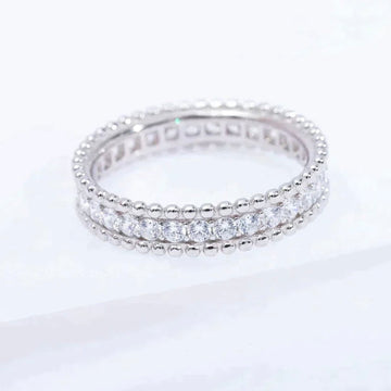 [Elowen jewelsry ]PERLEE DIAMOND SILVER RING