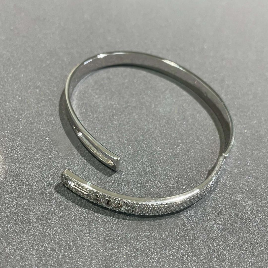 [Elowen Schmuck]Move Noa Roségold Pavé-Diamant-Armreif