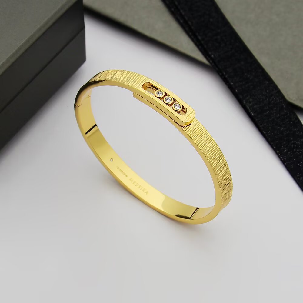 [Elowen Schmuck]Move Noa Ciselé Armreif