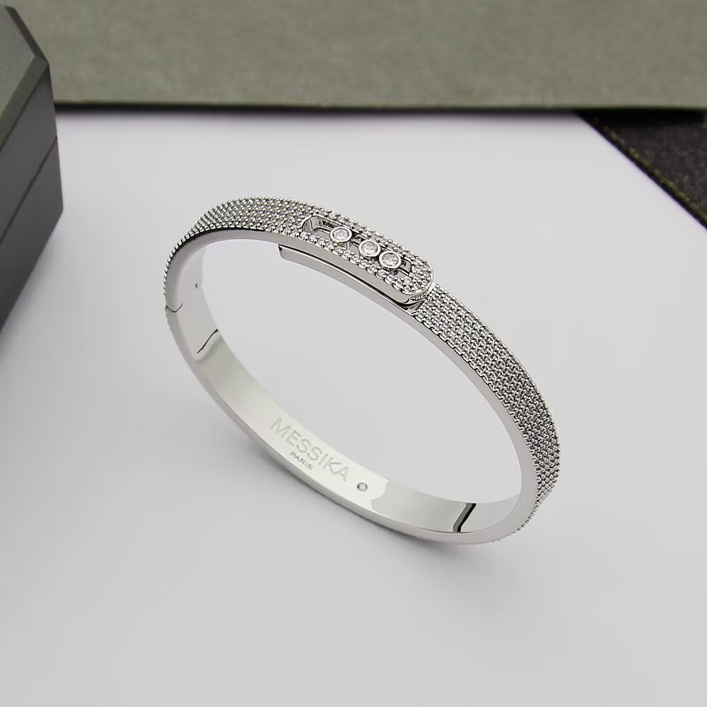[Elowen Schmuck]Move Noa Voll-Pavé-Diamant-Armreif