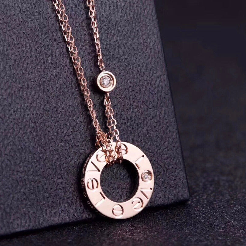 {
  "Elowen jewelsry": "Elowen ジュエリー",
  "LOVE NECKLACE 16MM 2 DIAMONDS": "LOVE ネックレス 16MM 2ダイヤモンド"
}