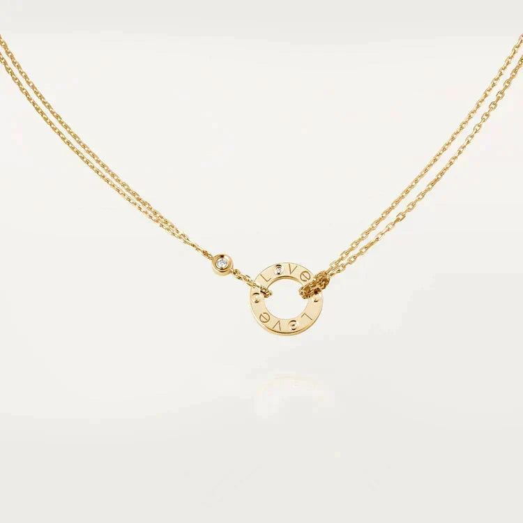 {
  "Elowen jewelsry": "Elowen ジュエリー",
  "LOVE NECKLACE 16MM 2 DIAMONDS": "LOVE ネックレス 16MM 2ダイヤモンド"
}