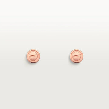 [Elowen jewelsry ]LOVE EARRINGS PINK GOLD 10MM