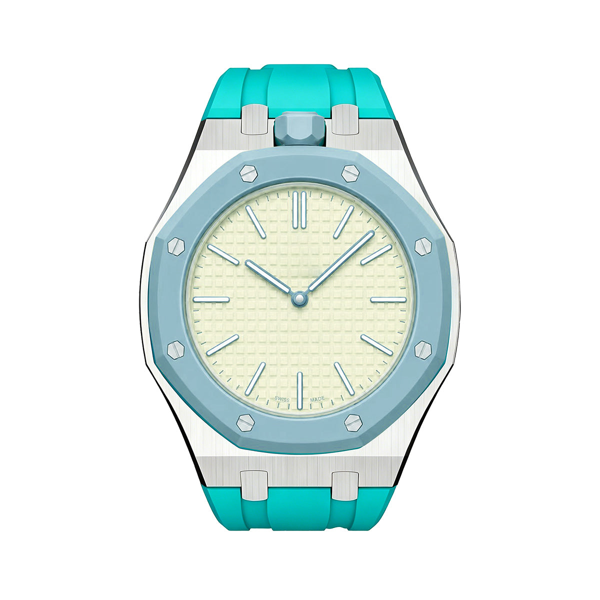 Royal Oak Pop Exklusiv, Stahlgehäuse & Silikonarmband