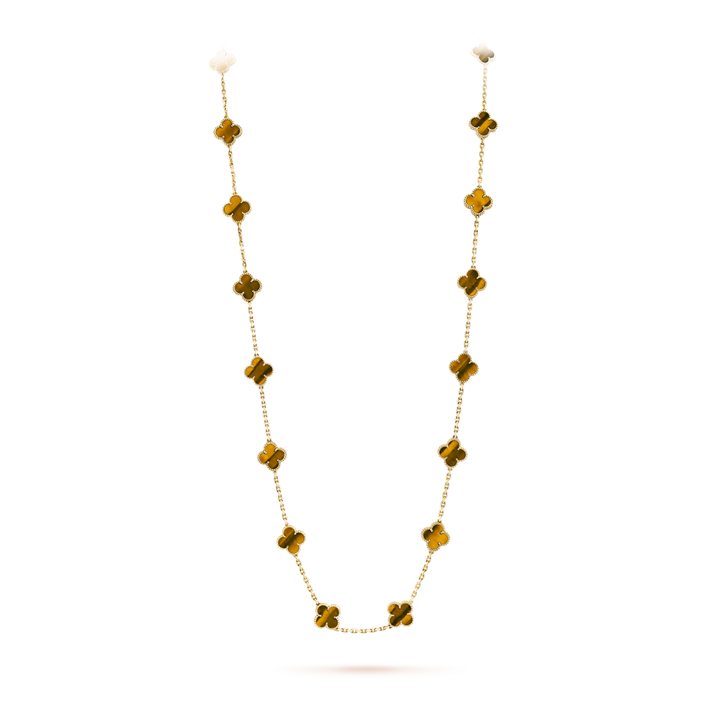 [Elowen Schmuck] CLOVER 20 MOTIVE TIGERAUGE ROSÉGOLD