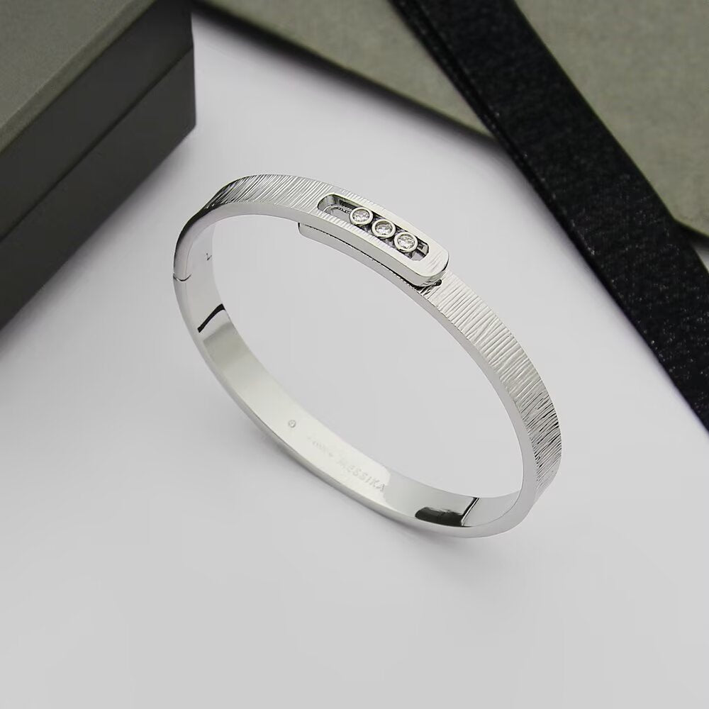[Elowen Schmuck]Move Noa Ciselé Armreif