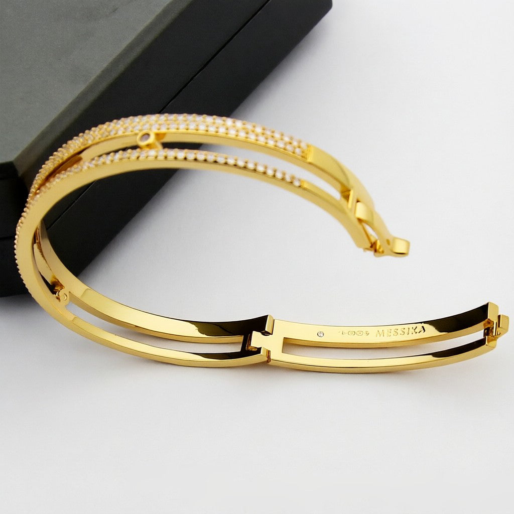 [Elowen jewelsry]Move Romane Pavé-Armreif