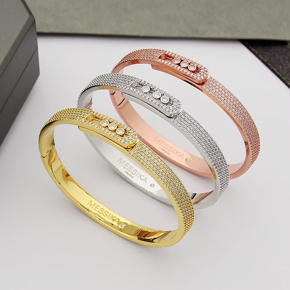 [Elowen Schmuck]Move Noa Voll-Pavé-Diamant-Armreif