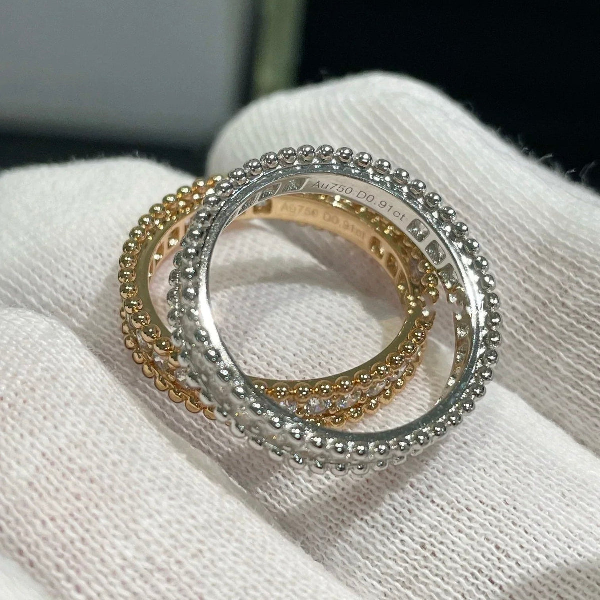 [Elowen-Schmuck] PERLEE DIAMANT-RING AUS ROSÉGOLD