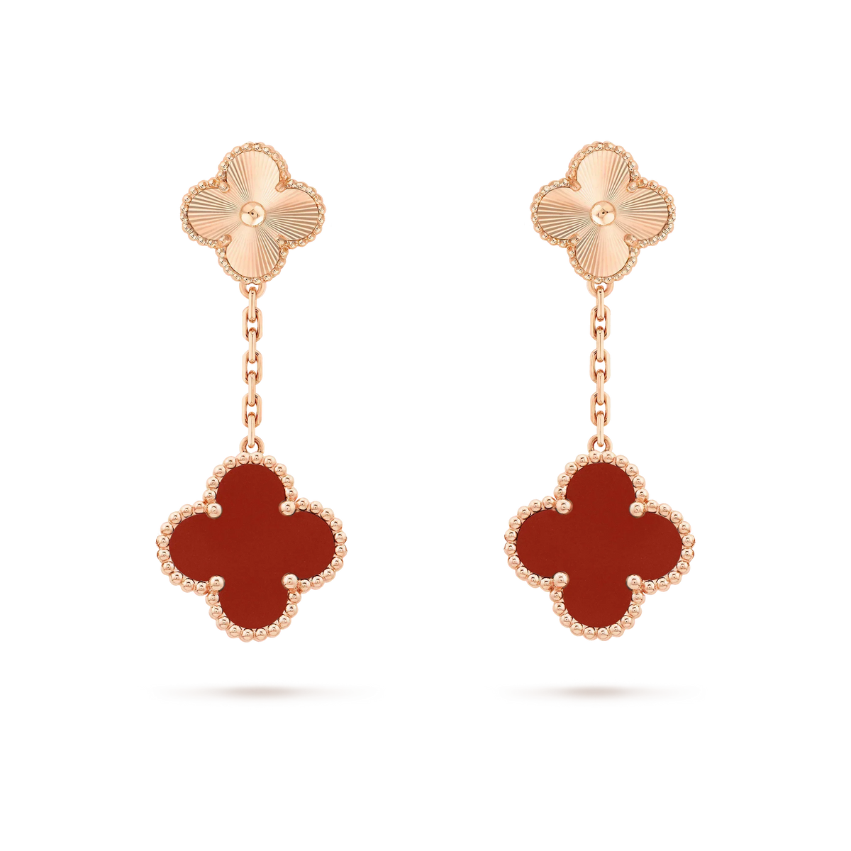 {
  "Elowen jewelsry": "Elowen ジュエリー",
  "CLOVER 2 MOTIF LASER CARNELIAN EARRINGS": "クローバー 2モチーフ レーザーカーネリアン ピアス"
}