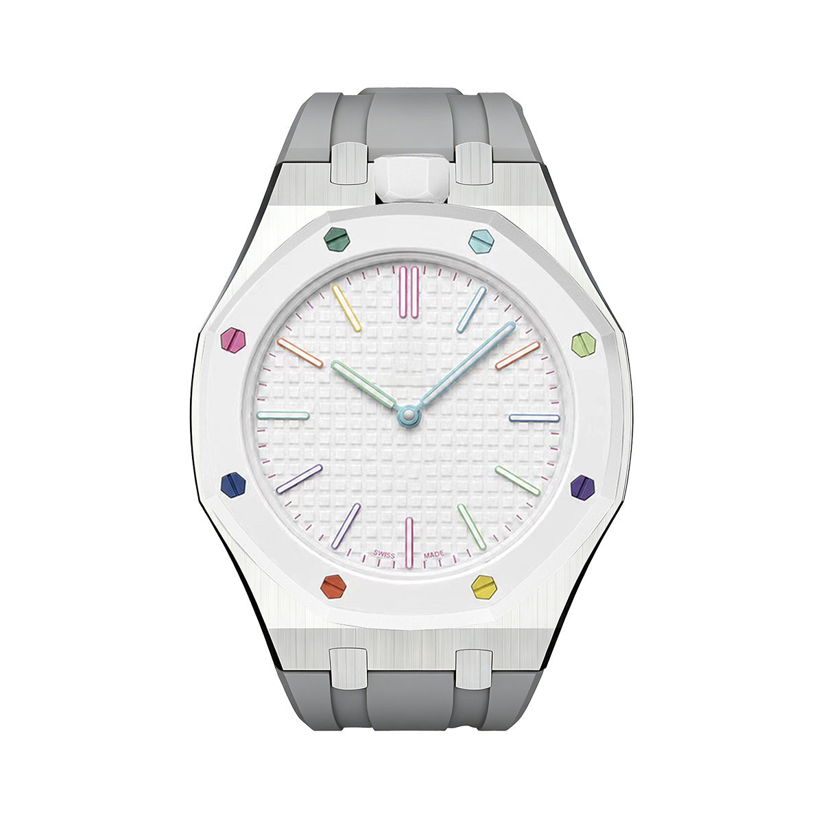 Royal Oak Pop Exklusiv, Stahlgehäuse & Silikonarmband