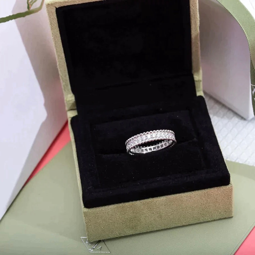 [Elowen jewelsry ]PERLEE DIAMOND SILVER RING