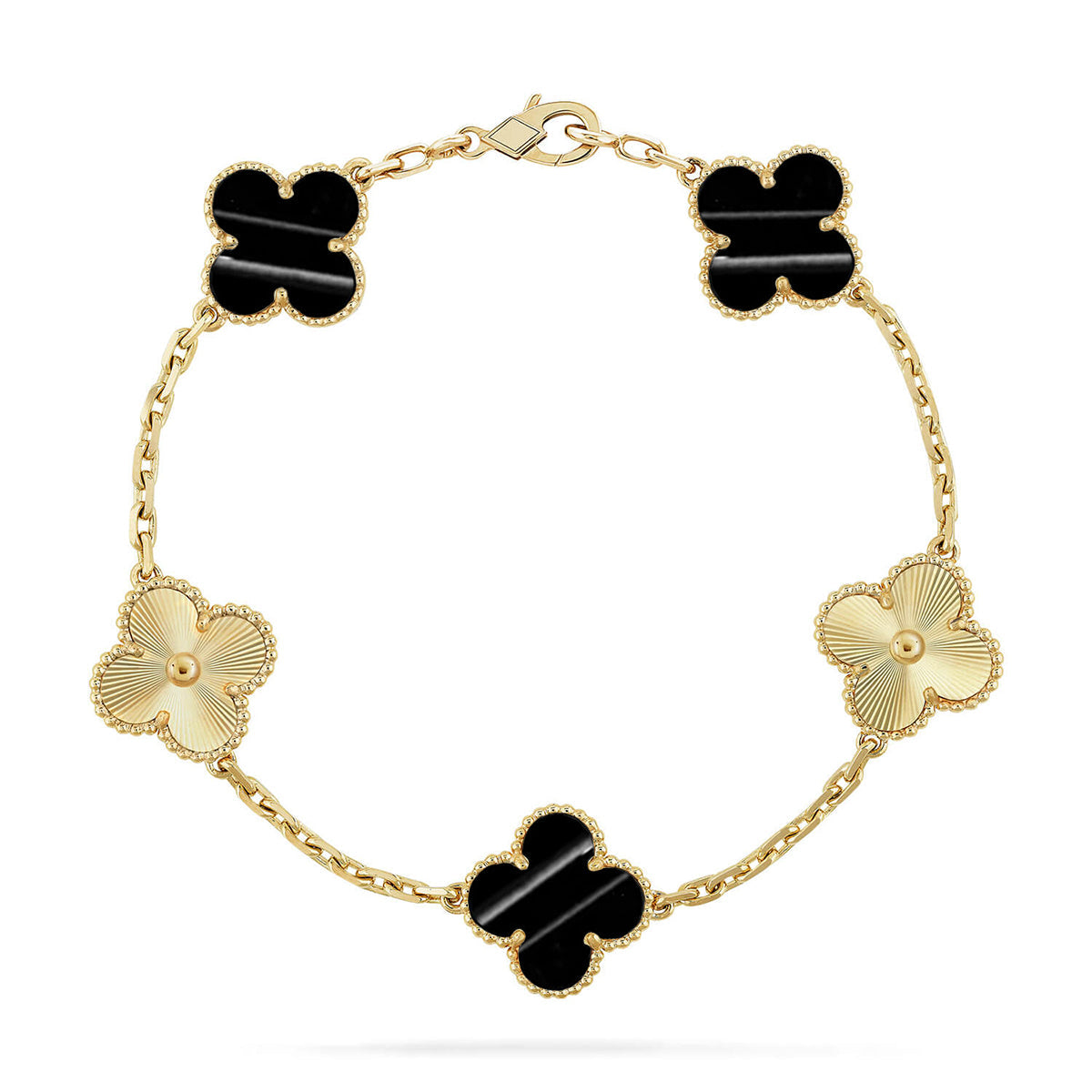 [Elowen Schmuck] CLOVER 5 MOTIV PULSAR STEIN ARMBAND KOLLEKTION