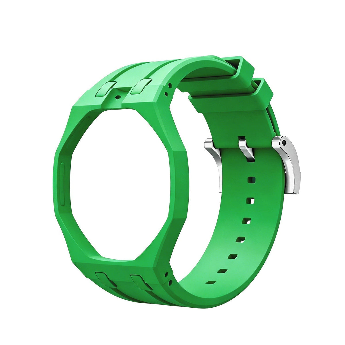 Oak Pop Exklusives Grünes Silikonarmband