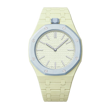 Oak Pop Exklusiver Cremegelber Bioceramic Armband