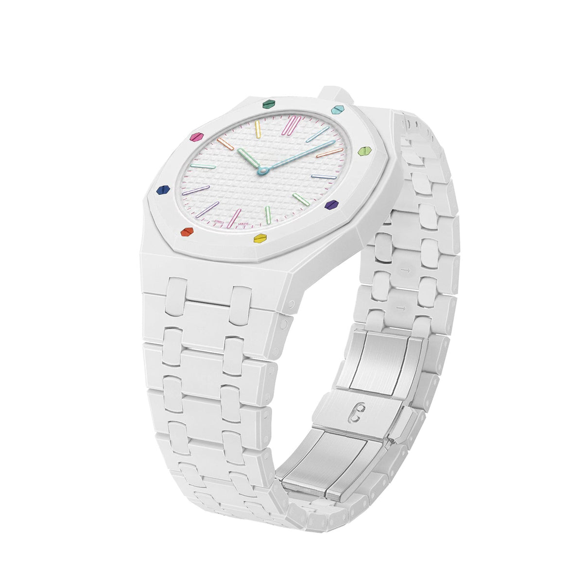 Royal Oak Pop Exklusives Biokeramik-Gehäuse & Biokeramik-Armband Pure Color