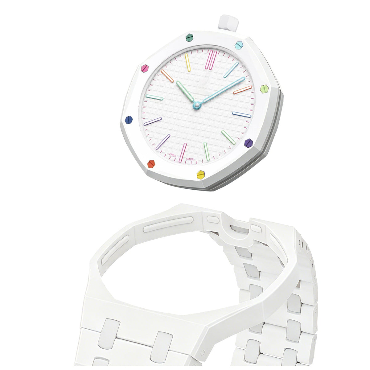 Oak Pop Exclusive weißes Bioceramic-Armband