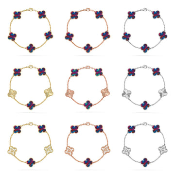 {
"Elowen jewelsry ": "Elowen Schmuck ",
"CLOVER 5 MOTIF COLOR GEMSTONES BRACELET COLLECTION": "KLEEBLATT 5-MOTIV EDELSTEIN-ARMBAND KOLLEKTION"
}