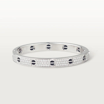 [Elowen jewelsry ]LOVE BRACELET 6.1MM DIAMOND-PAVED CERAMIC